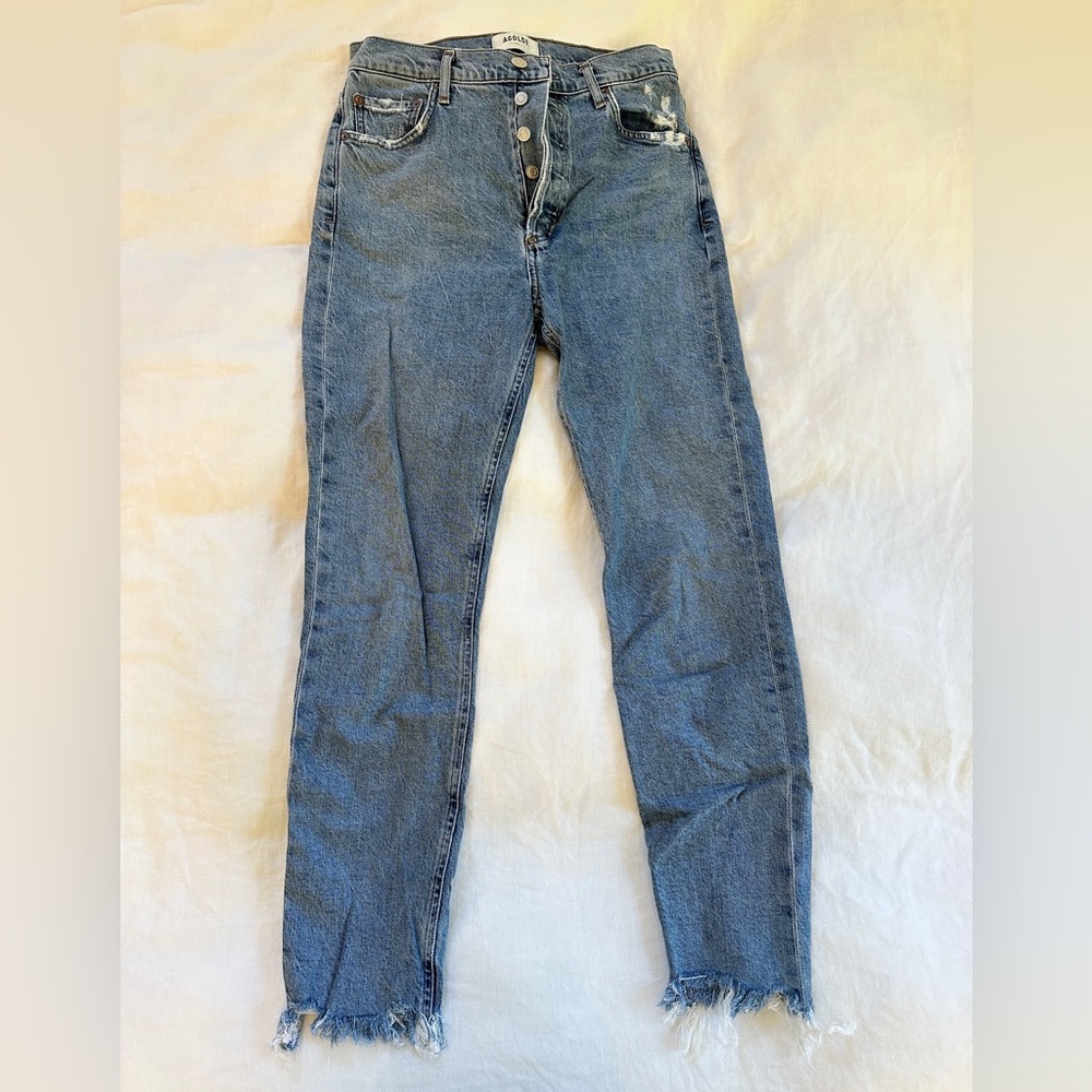 Agolde Medium Wash Denim Jeans